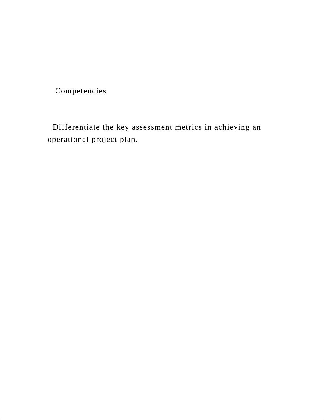 Competencies    Differentiate the key assessment metrics.docx_d9ez7kmzwc1_page2