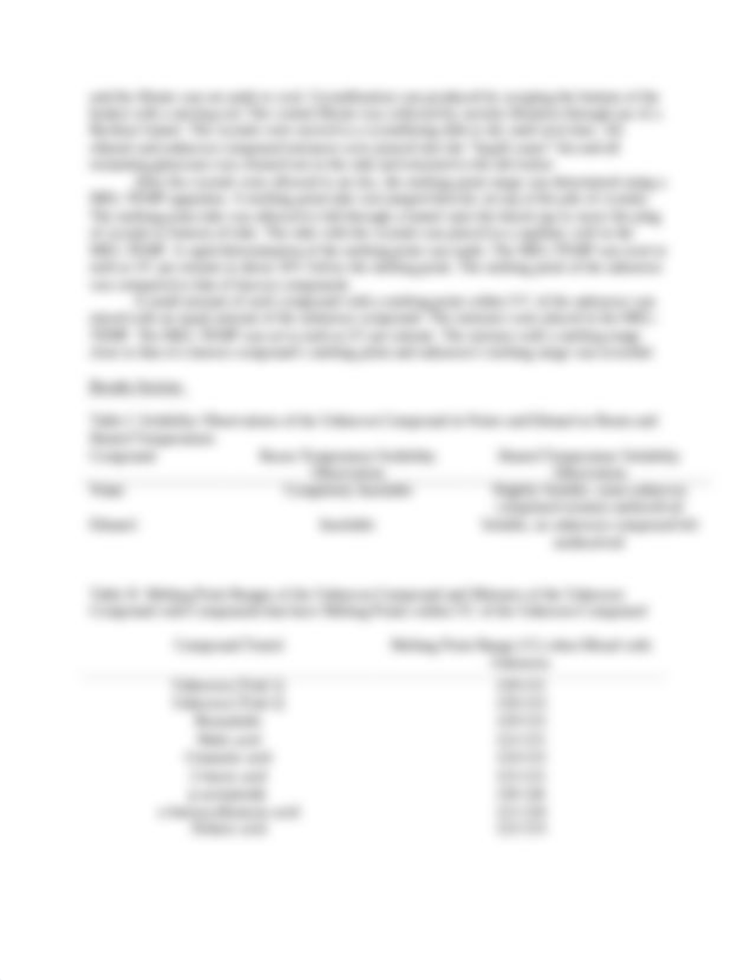 Recrystallization and Identification of an Unknown Lab_d9f6sdw1kae_page2