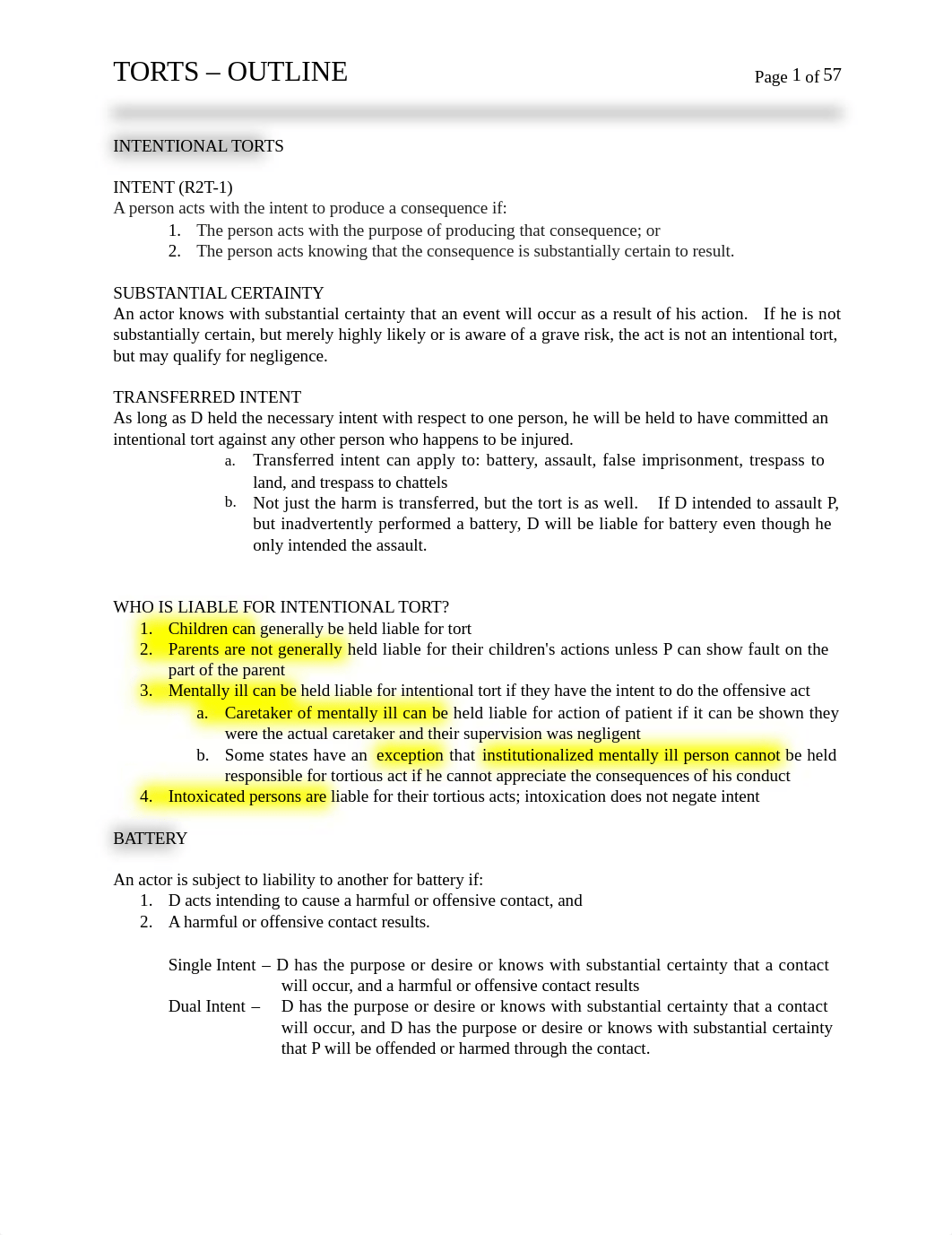 Best Torts Outline.docx_d9f8sxxrlqm_page1