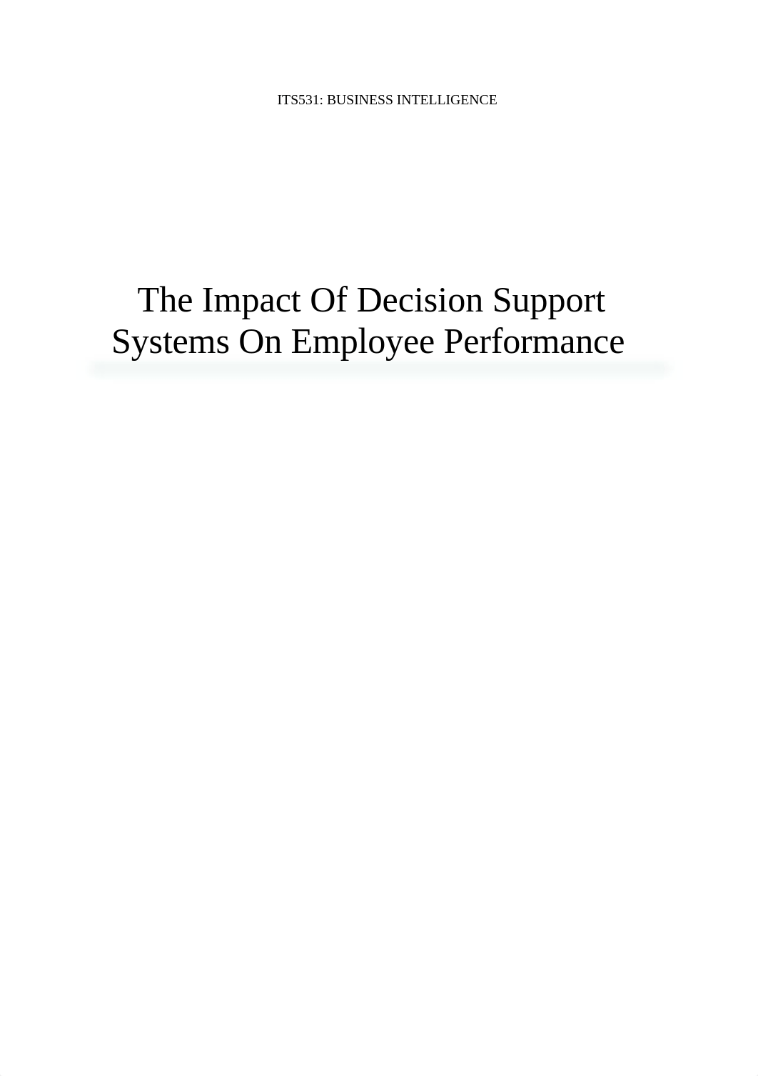 Impact of Decision support system on employee performance.docx_d9fc3nzy1ao_page1