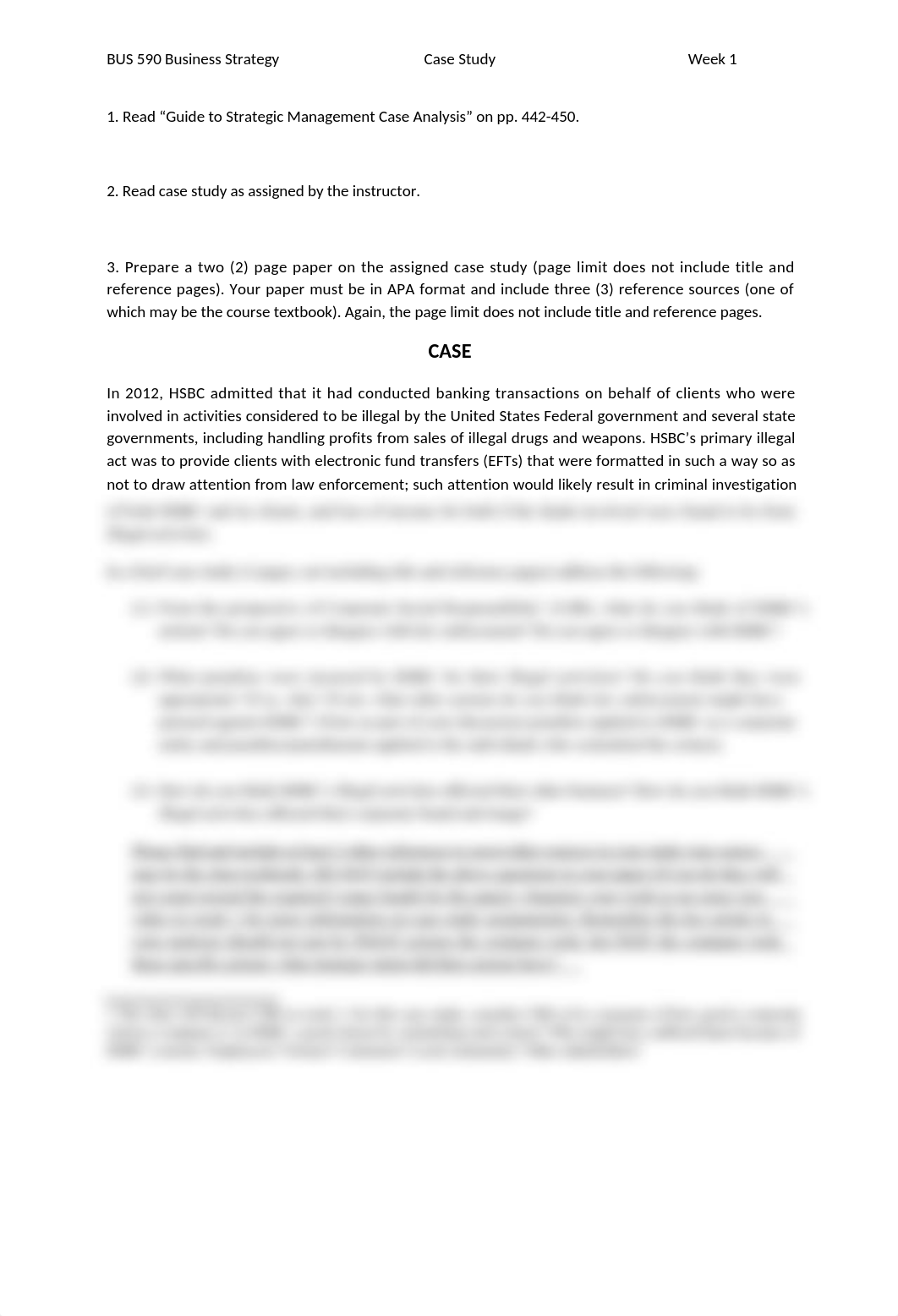 BUS590 Week 1 case HSBC (1).docx_d9fktypjvzy_page1