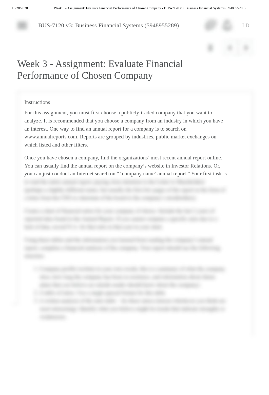 Week 3 - Assignment_ Evaluate Financial Performance of Chosen Company - BUS-7120 v3_ Business Financ_d9fmasztmp3_page1