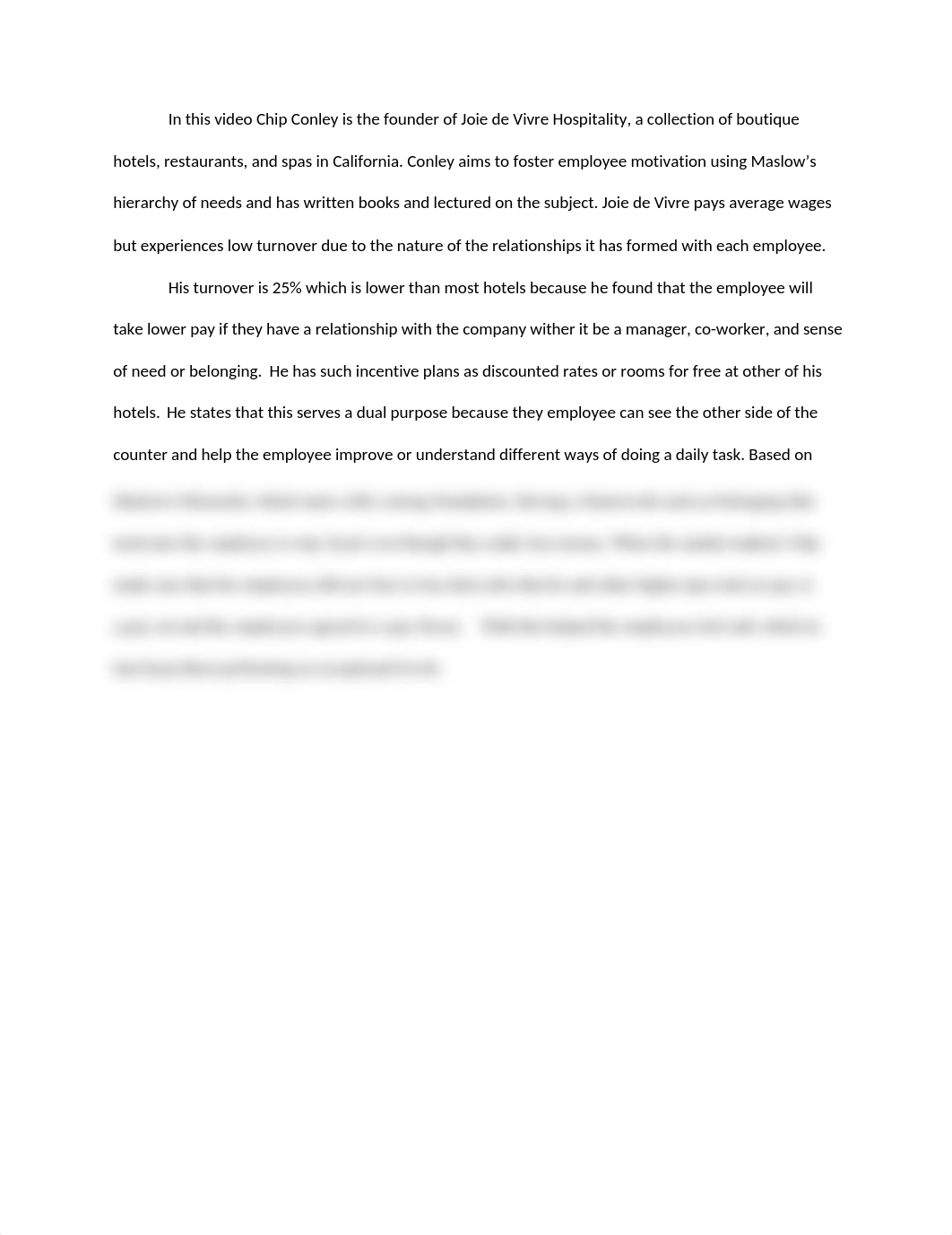 Joie de Vivre Hospitality  Pay for Performance and Financial Incentives.docx_d9fnmehscl0_page1