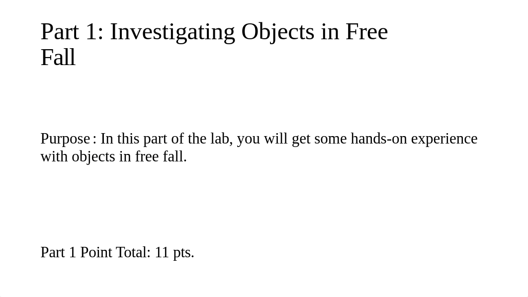 PHY 111- 1D Free Fall Lab with Simulations Report Sheet.pptx_d9fq28xnhwh_page2