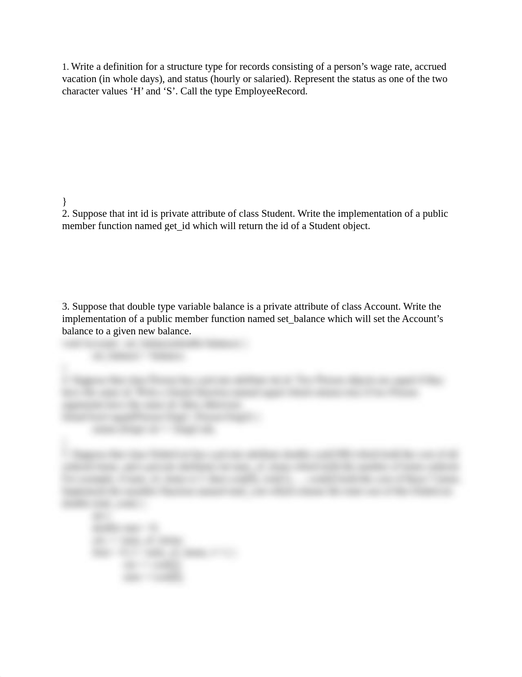 Short Answer Questions Exam 1 Review .docx_d9fs9wfq9xp_page1