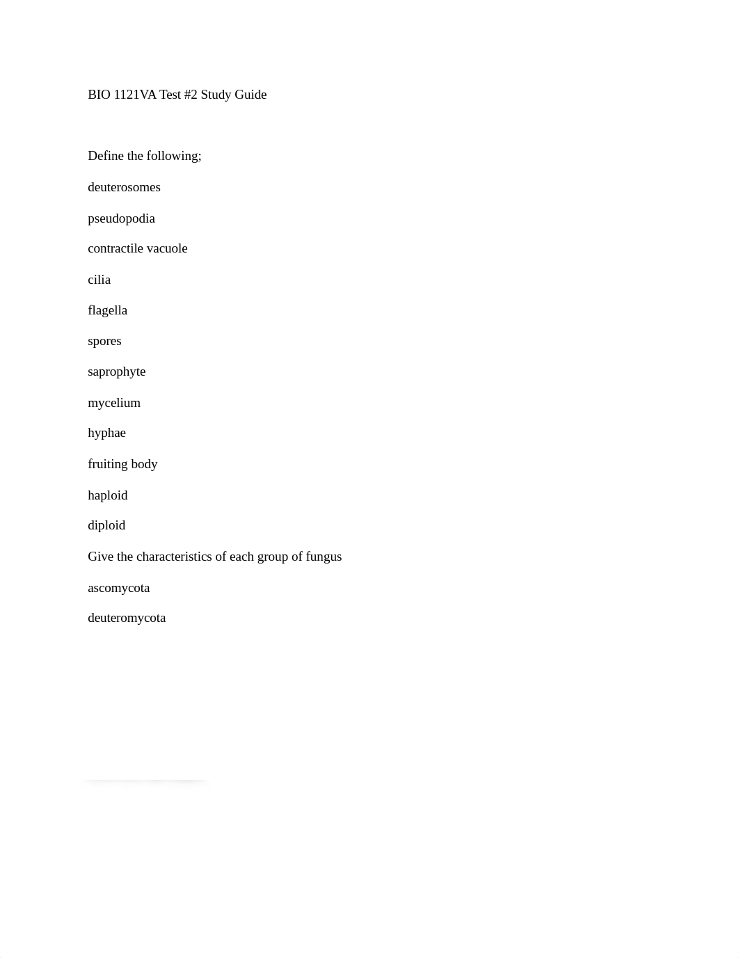 BIO 1121VA Test #2 Study Guide.docx_d9fuf3o9n9e_page1