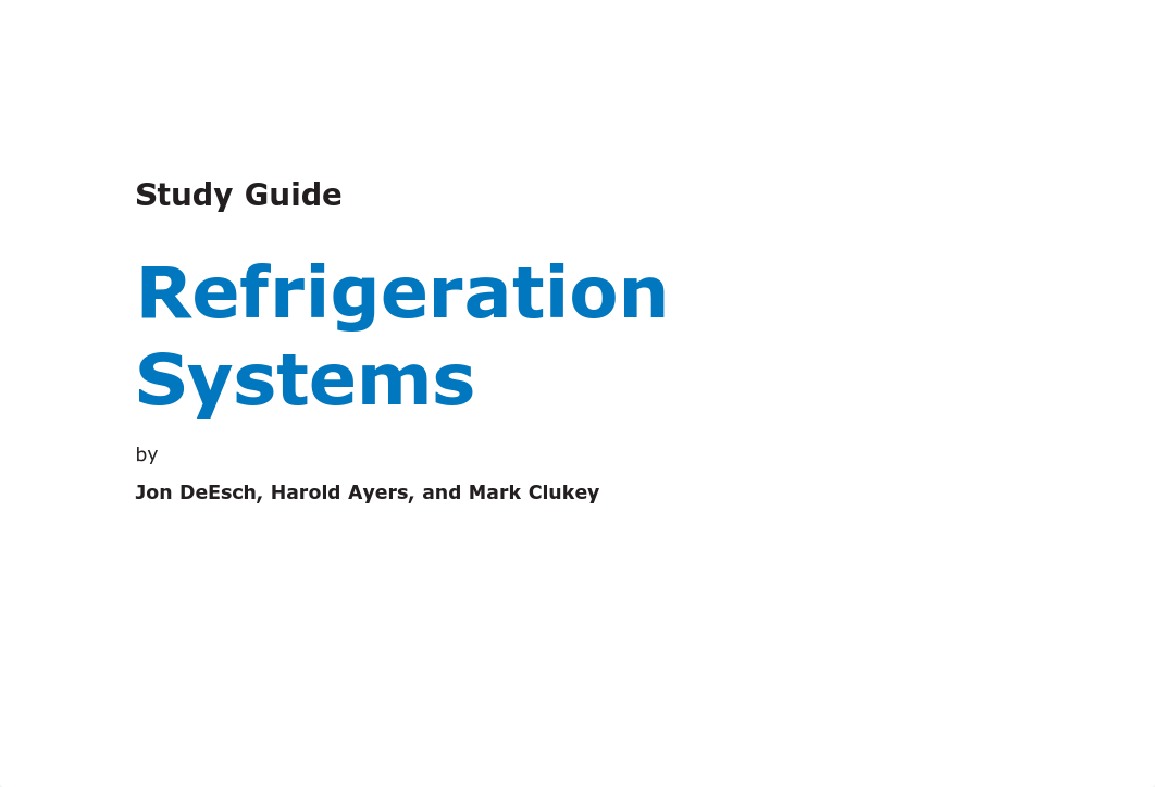 Study Guide Refrigeration Systems_d9fvqwybwd2_page1