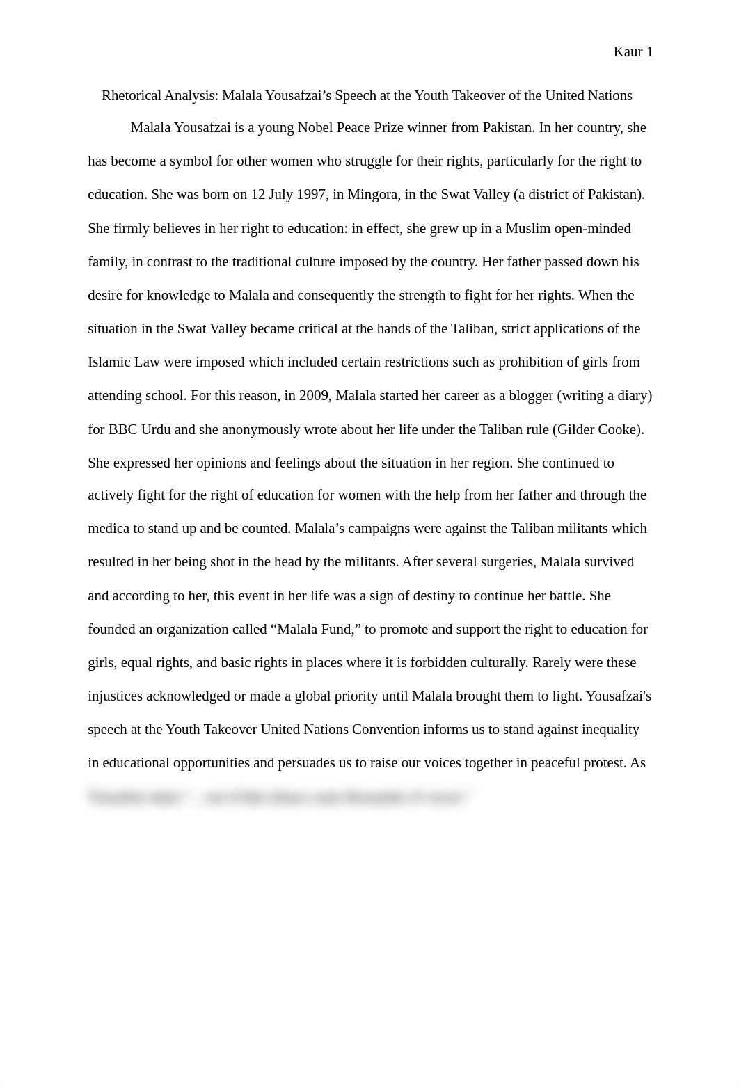 Rhetorical - malala yousafzai.docx_d9gnnkqwu03_page1