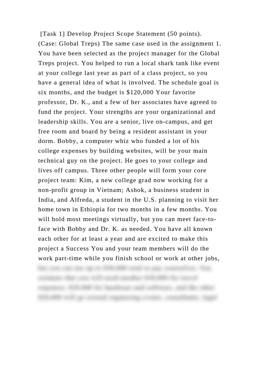 [Task 1] Develop Project Scope Statement (50 points). (Case Global T.docx_d9h4xc90k6l_page2