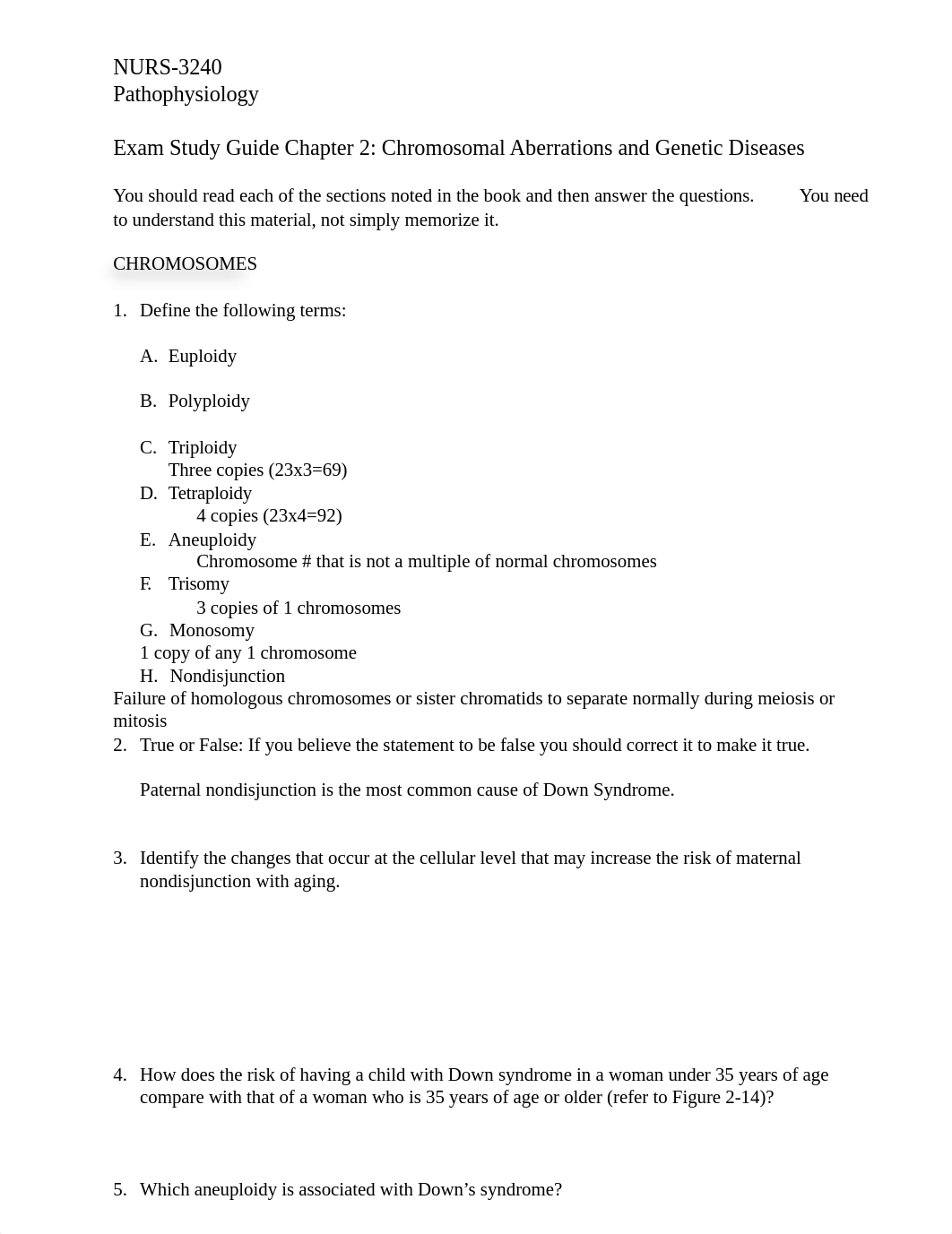 C2 Chromosome Aberrations and Genetic Diseases Study Guide_d9h84h1yf16_page1