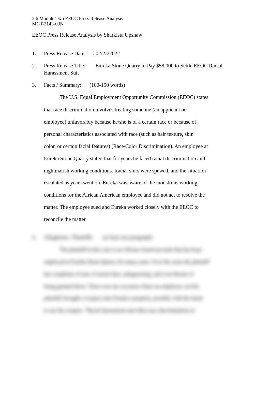 2.6 Module Two EEOC Press Release Analysis-EEOC Press Release Analysis Template.docx_d9hjkit6mx0_page1