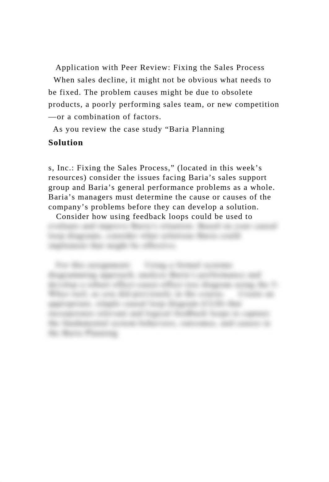 Application with Peer Review Fixing the Sales Process    .docx_d9hjn28onsz_page2