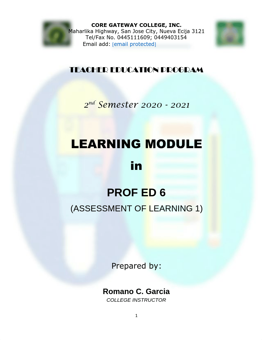 Assessment-in-Learning-1(PROFed6) .pdf_d9hx9cjd3um_page1