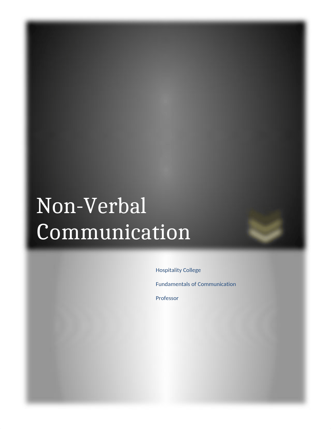 Non-Verbal Communication Codes Fundamentals of Communication.docx_d9hyv5mw4ko_page1