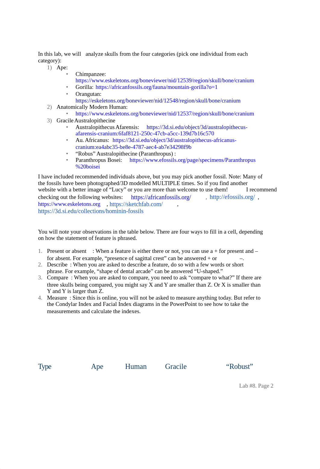 ANT 1L Laboratory 8 Hominin Fossils-1.docx_d9i61cx4l37_page2