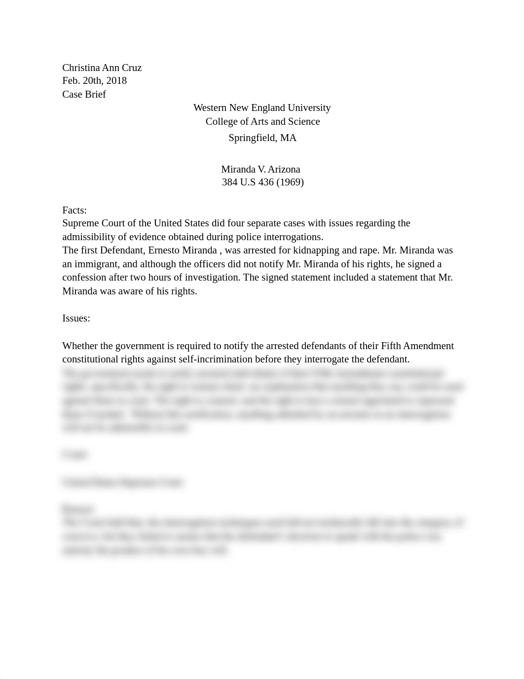 Case File- Miranda V. Arizona & Mapp. V. Ohio.docx_d9j2d2aj9h4_page1