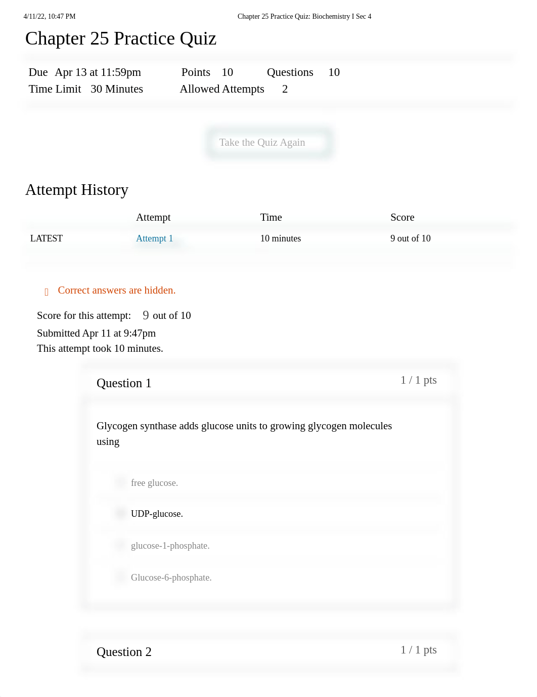 Biochemistry Chapter 25 Practice Quiz.pdf_d9jcqm6u99x_page1