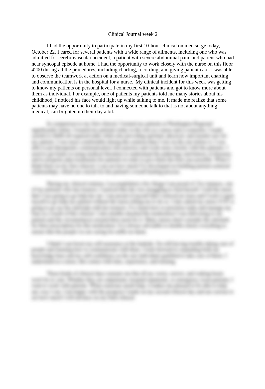 Clinical Journal week 2.docx_d9jlghw66cm_page1