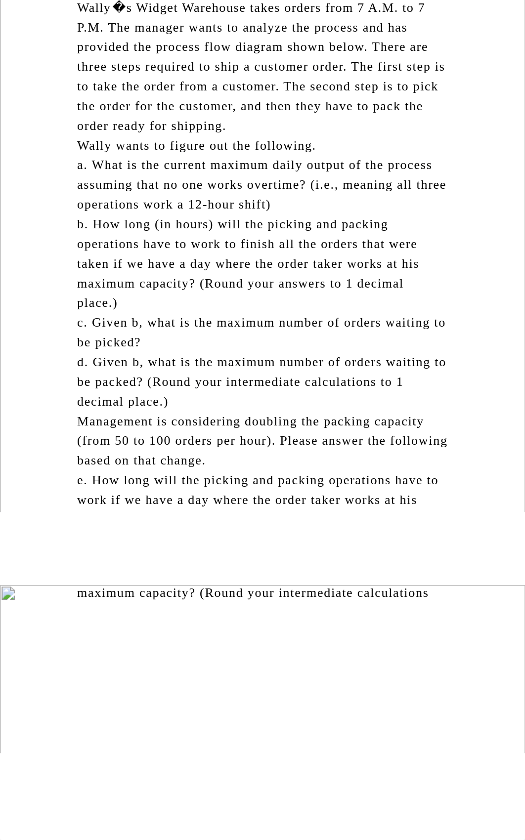 Wally�s Widget Warehouse takes orders from 7 A.M. to 7 P.M. The mana.docx_d9k6jrje65e_page2