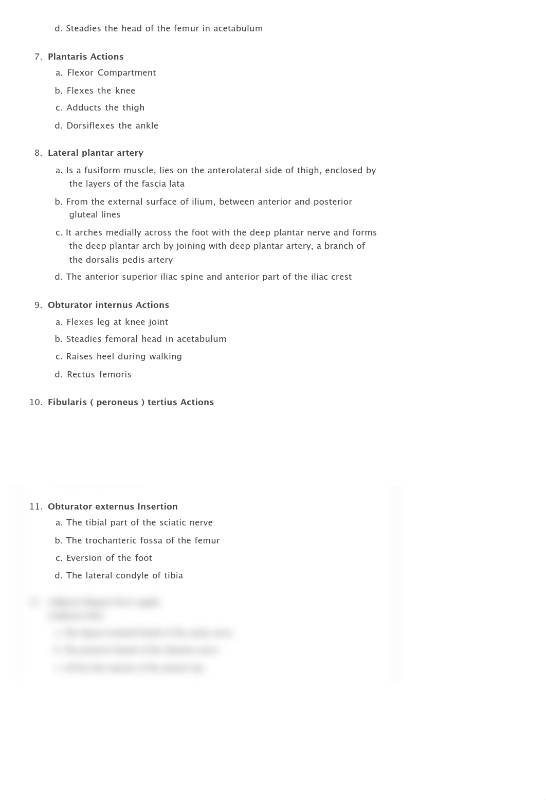 ANAT 1615 Final Exam Practice Test (Lower Extremity)_d9km2973v0c_page2