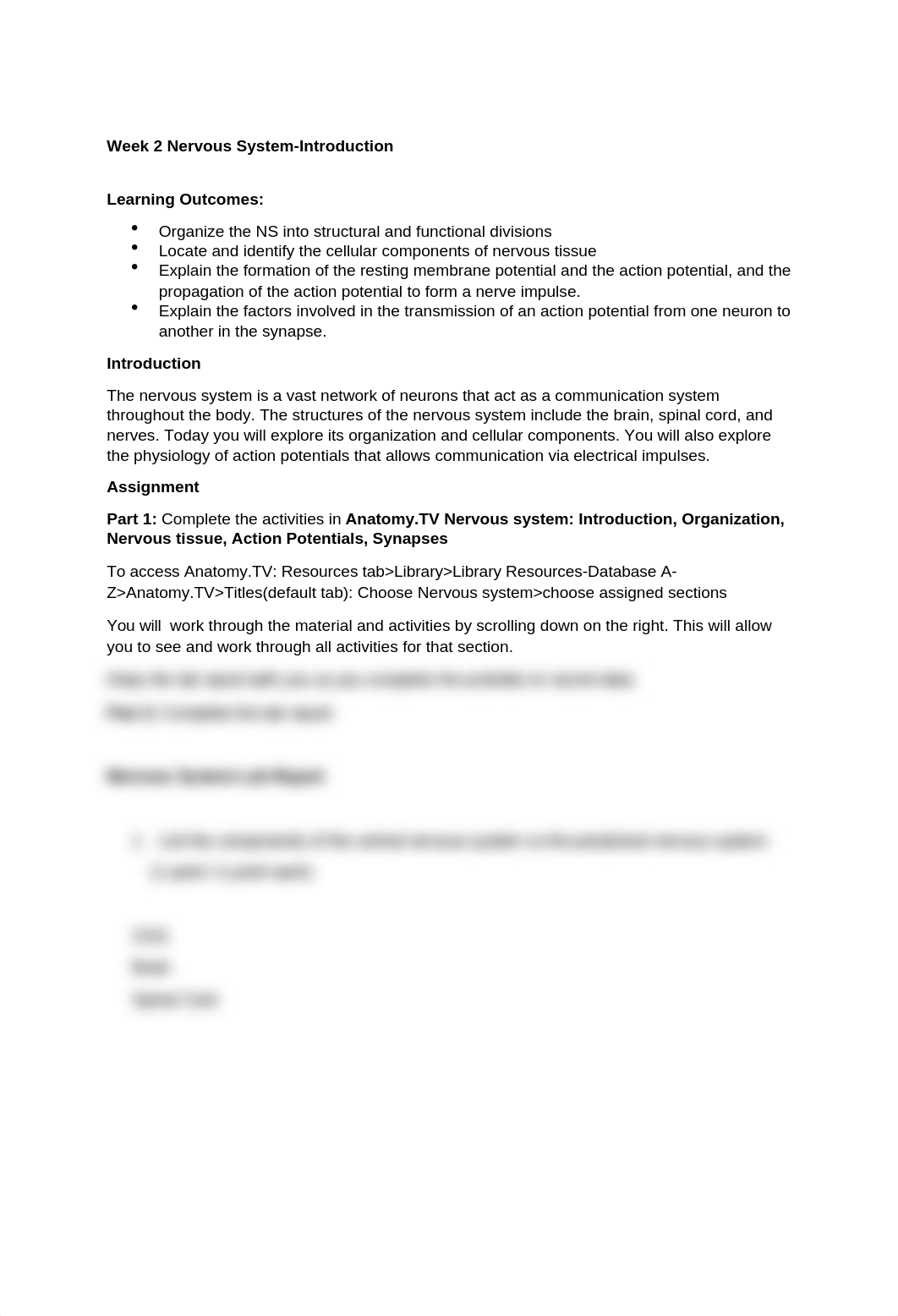 Week 2 Virtual Lab Nervous System Overview.docx_d9ky0l38qx6_page1