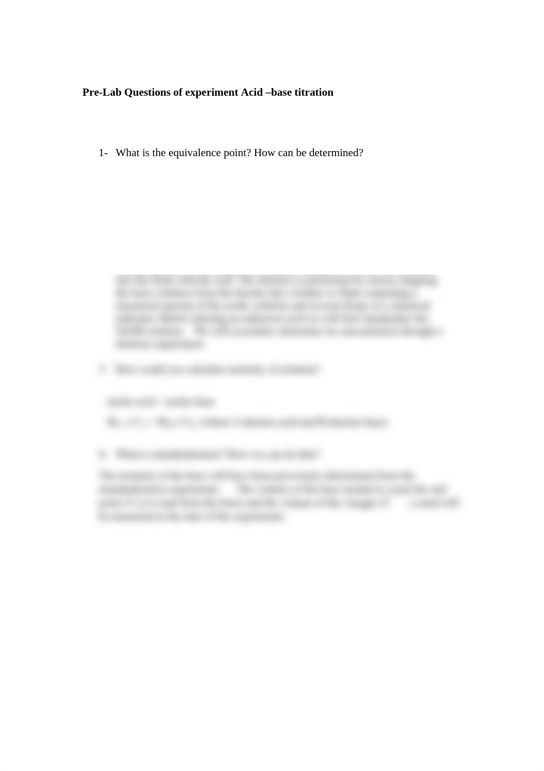 Pre-Lab Questions of experiment Acid -base titration .docx_d9lhyfus0j2_page1