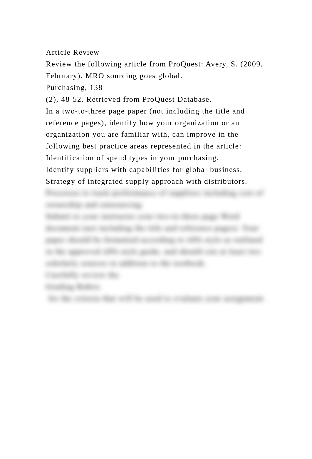 Article ReviewReview the following article from ProQuest Avery, S.docx_d9m3xwo0x8r_page2