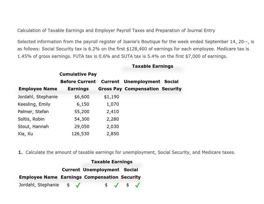 Calculation of Taxable Earnings and Employer Payroll Taxes and Preparation of Journal Entry.pdf_d9mmunq1cx7_page1