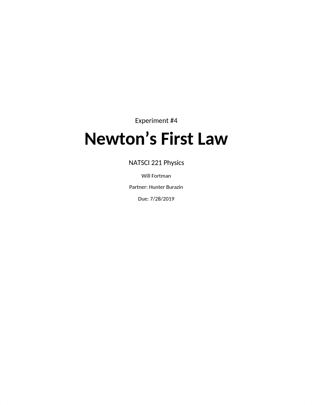 Lab Report 4 Newton's First Law.docx_d9mprthuwbp_page1