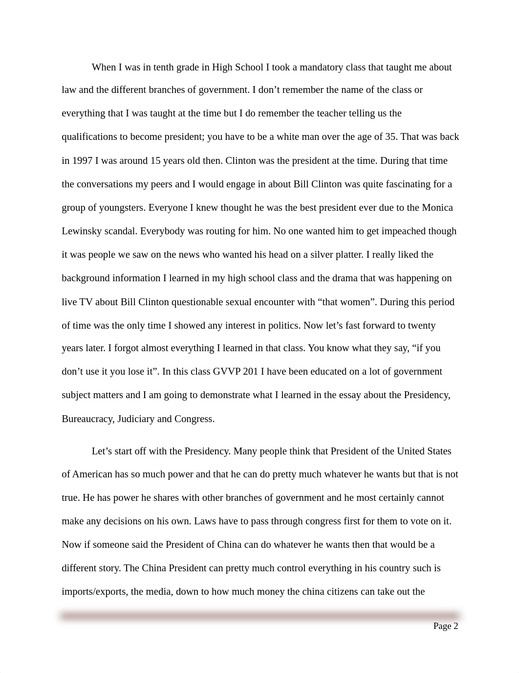 The Presidency and the Fourth Branch of American National Government.docx_d9mzd3wkrwh_page2