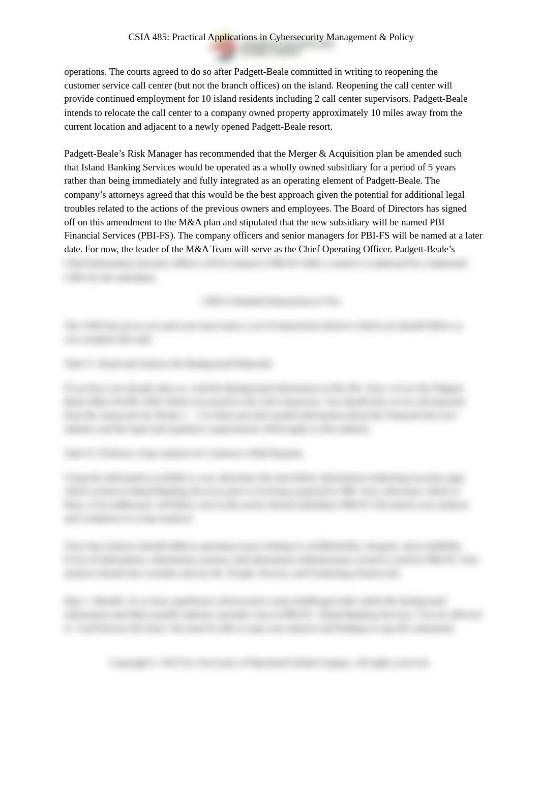 CSIA 485 Project 1 - Cybersecurity Strategy and Plan of Action v2022.docx_d9n77g45yd7_page2