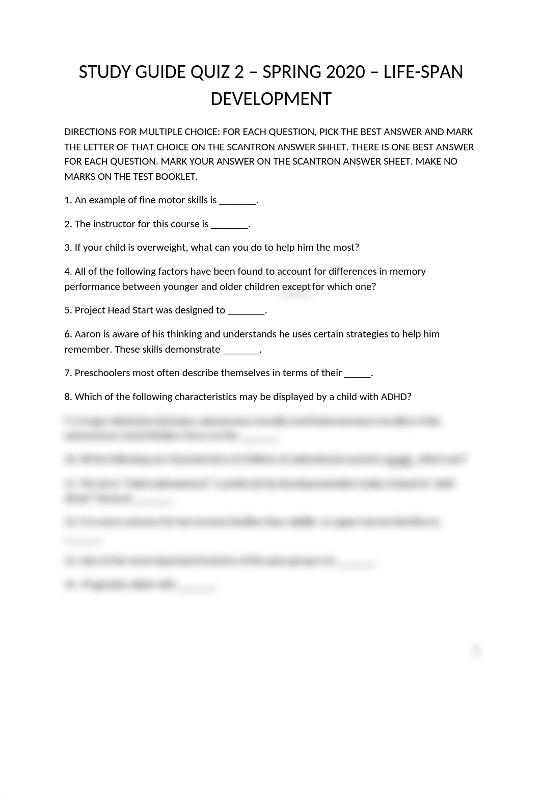 LIFESPAN STUDY GUIDE QUIZ 2 02-25-20 quiz review version B (2).doc_d9n85cruhwt_page1