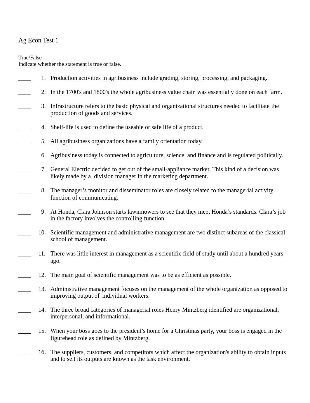 Ag Econ Test 1 No key.docx_d9ngoi7jak5_page1