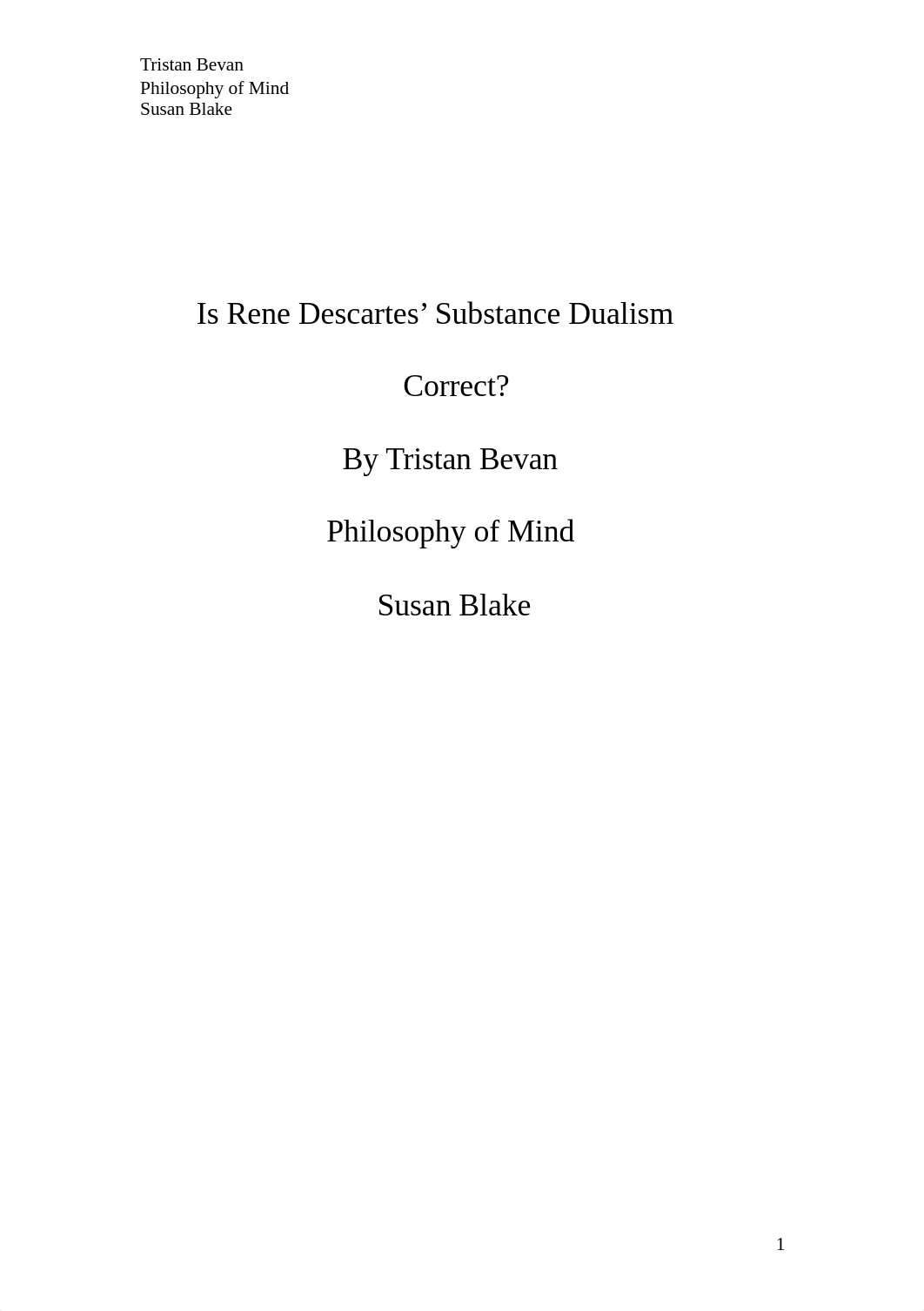 Is Rene Descartes' Substance Dualism Correct.docx_d9ngp064l5l_page1