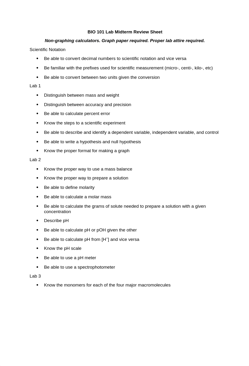 BIO 101 Lab Midterm Review Sheet copy_d9nhhowmqfm_page1