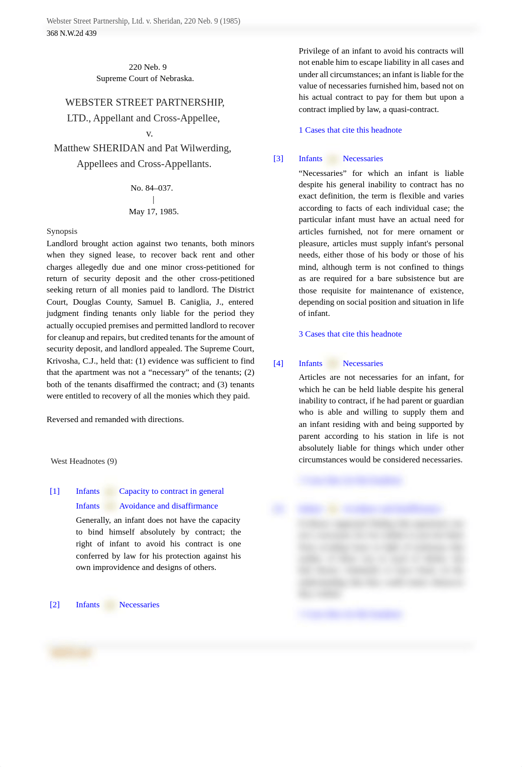 Case 3- Webster Street Partnership Ltd v Sheridan.pdf_d9ni4qn2es0_page1