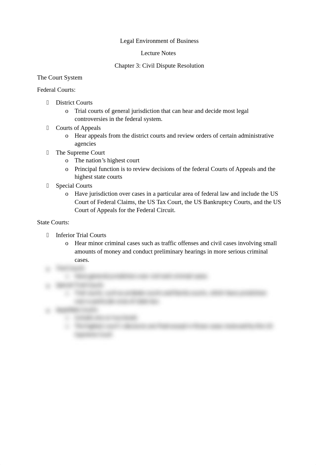 ACCTG 305 Chapter 3 Lecture Notes on Civil Dispute Resolution_d9nzh9ufv02_page1