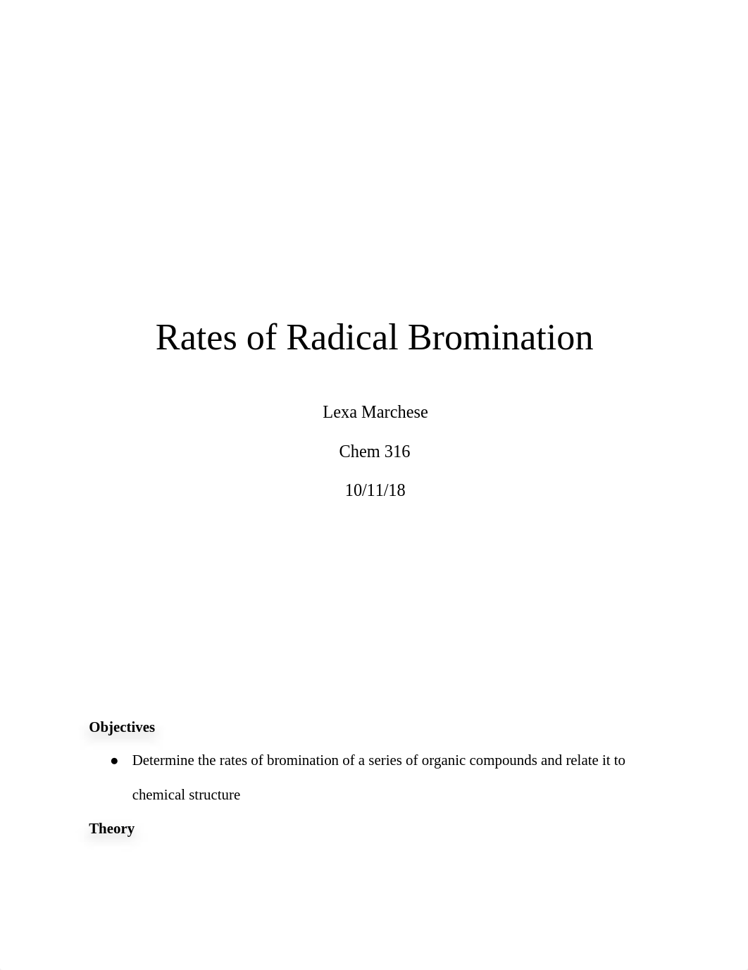 Rates of Radical Bromination Lab Report.docx_d9o335nr4ib_page1