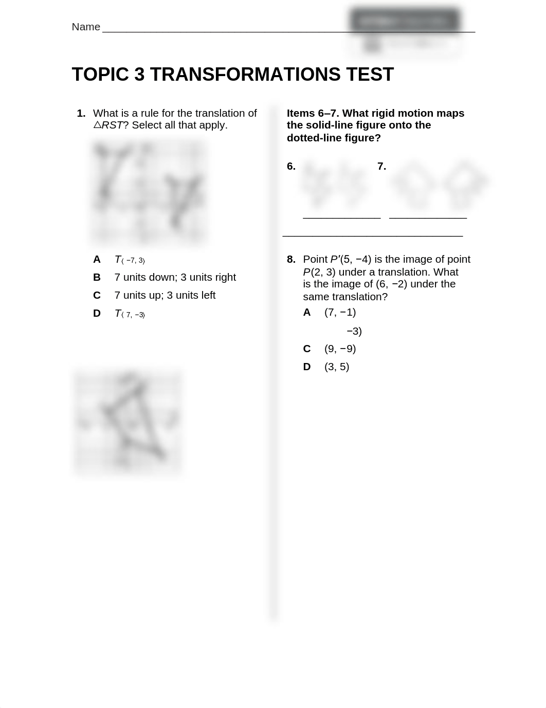 TOPIC 3 TRANSFORMATIONS TEST.pdf_d9o9xocwaw2_page1