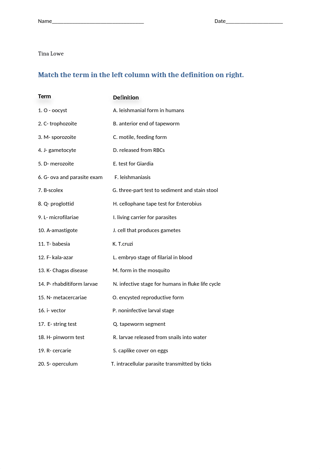 Parasitology Quiz Spring QuarterTLowe_d9oazu1y0il_page1