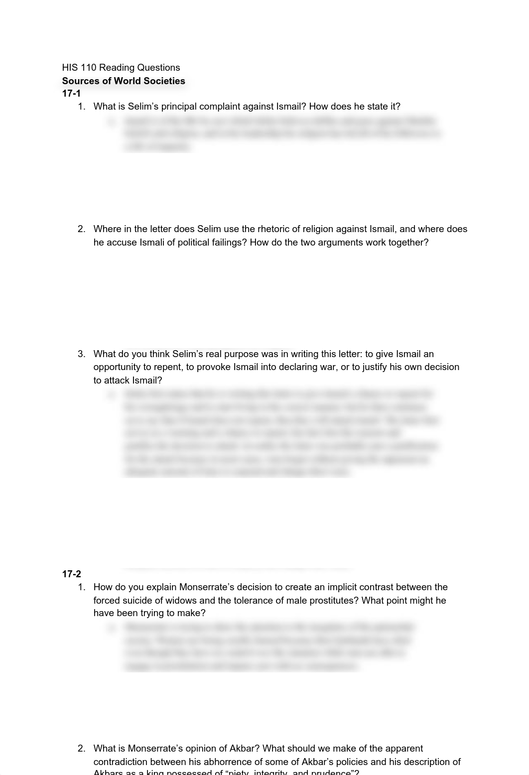 HIS 110 Reading Questions.pdf_d9obj0j3a42_page1