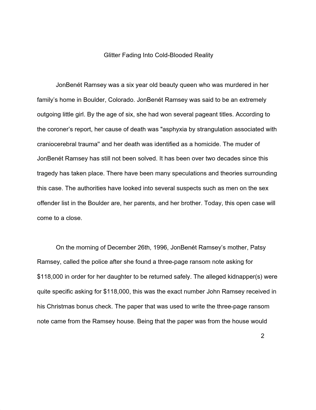 Jon Benet Ramsey Essay.pdf_d9oljhlv0ij_page1