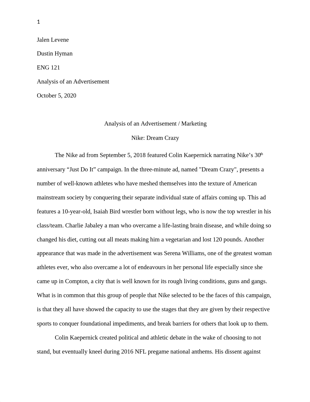 Analysis of an Advertisement Essay.docx_d9otyyayx7u_page1