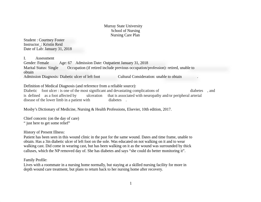 Wound Care Observation Care Plan .docx_d9oyvodb1yv_page1