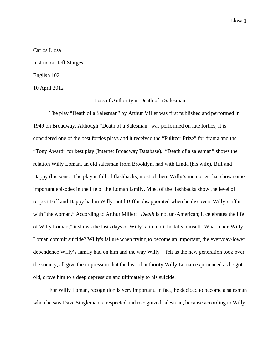 Death of a Salesman Analysis Essay FINAL DRAFT_d9p0xs3rfmj_page1