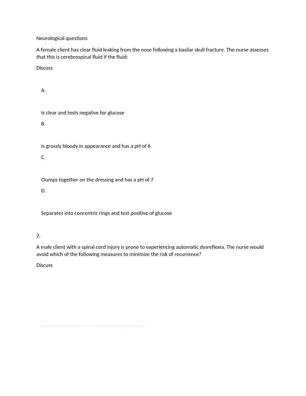 Neurological questions.docx_d9p85257v52_page1