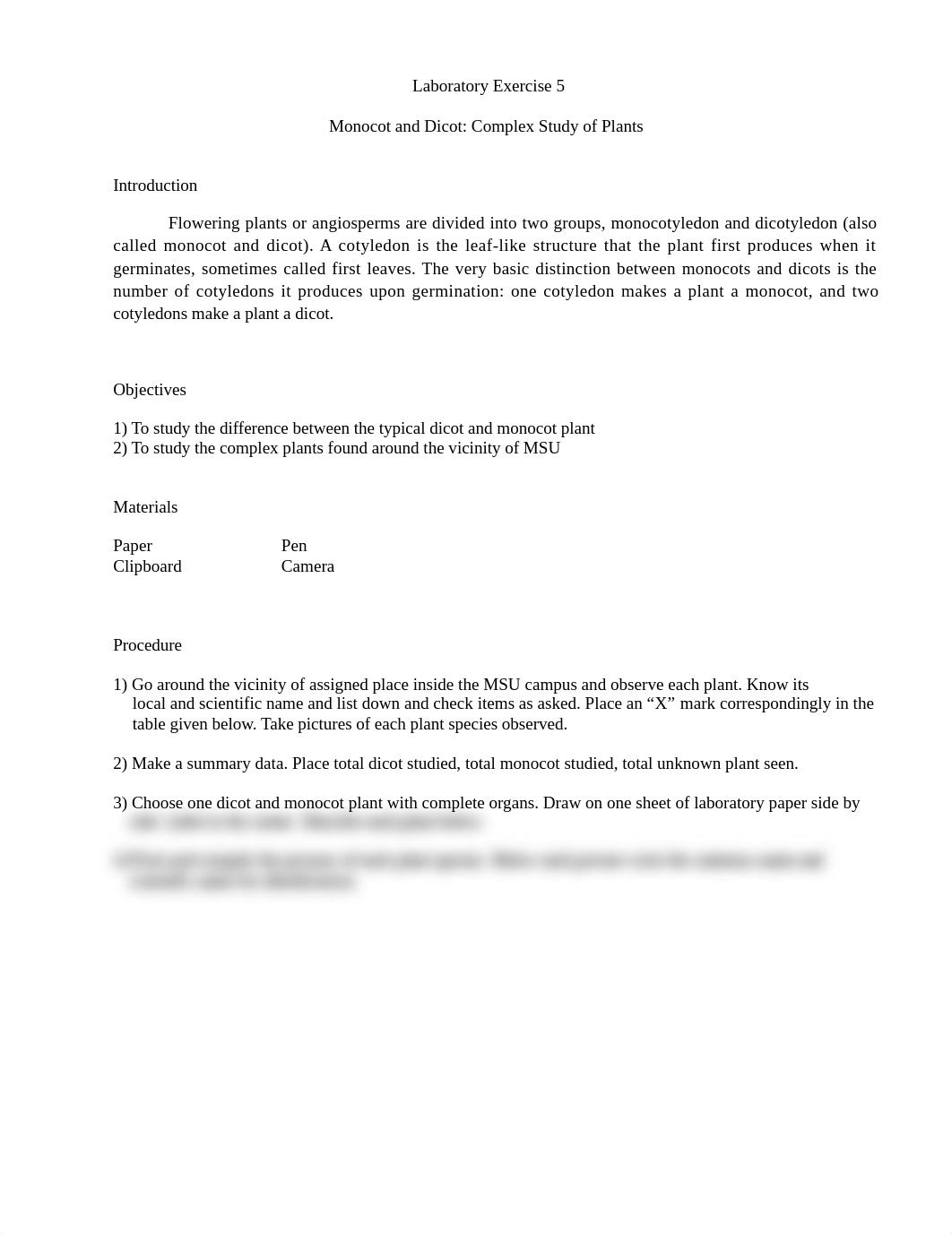 Laboratory Exercise 5 - Monocot and Dicot.docx_d9pdb9nt4mj_page1