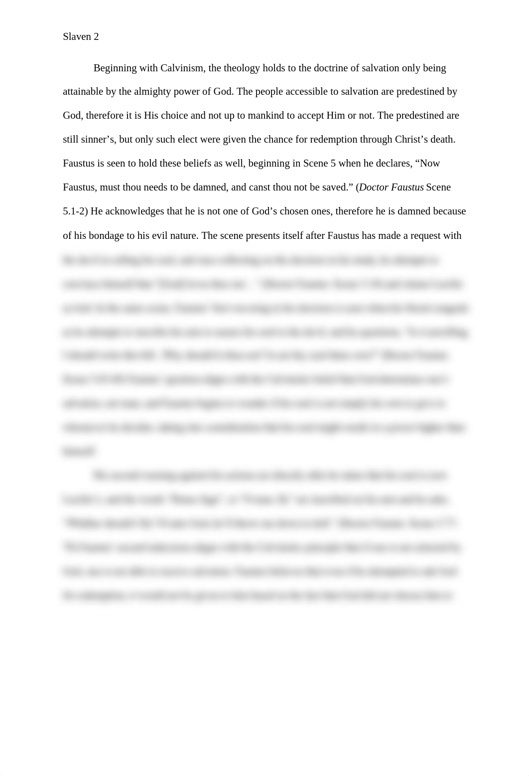 Doctor Faustus Analysis Essay.docx_d9pn9lcl37k_page2