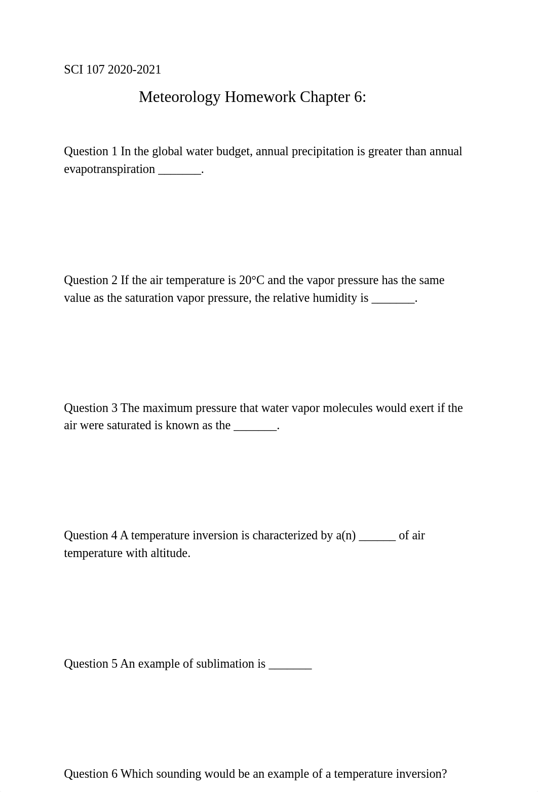 Meteorology Chapter 6 Homework 2020.docx_d9ppsbn4h5g_page1