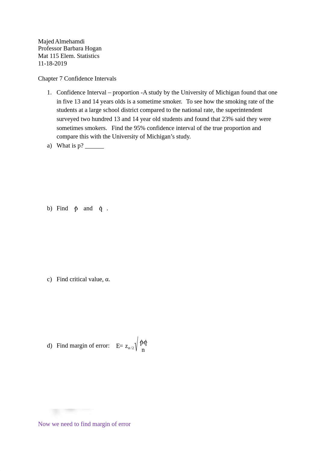 Chapter 7 Confidence Intervals Exer..docx_d9ps595tq8n_page1